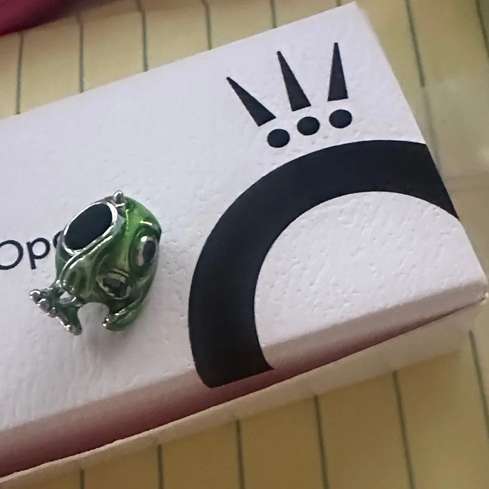 Pandora Green Monsters inc. Charm